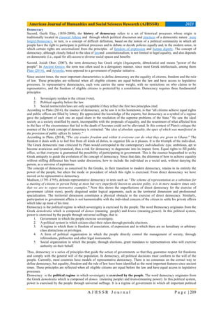 Challenges of the Democracy of the Future, in the Digital Society (from ...