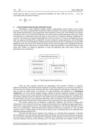 Migration of Virtual Machine to improve the Security in Cloud Computing ...