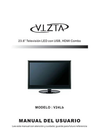 Manual Tv lcd Vizta  V24 lb 