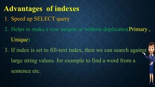 V25 sql index | PPT