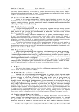 Workflow Scheduling Techniques and Algorithms in IaaS Cloud: A Survey | PDF