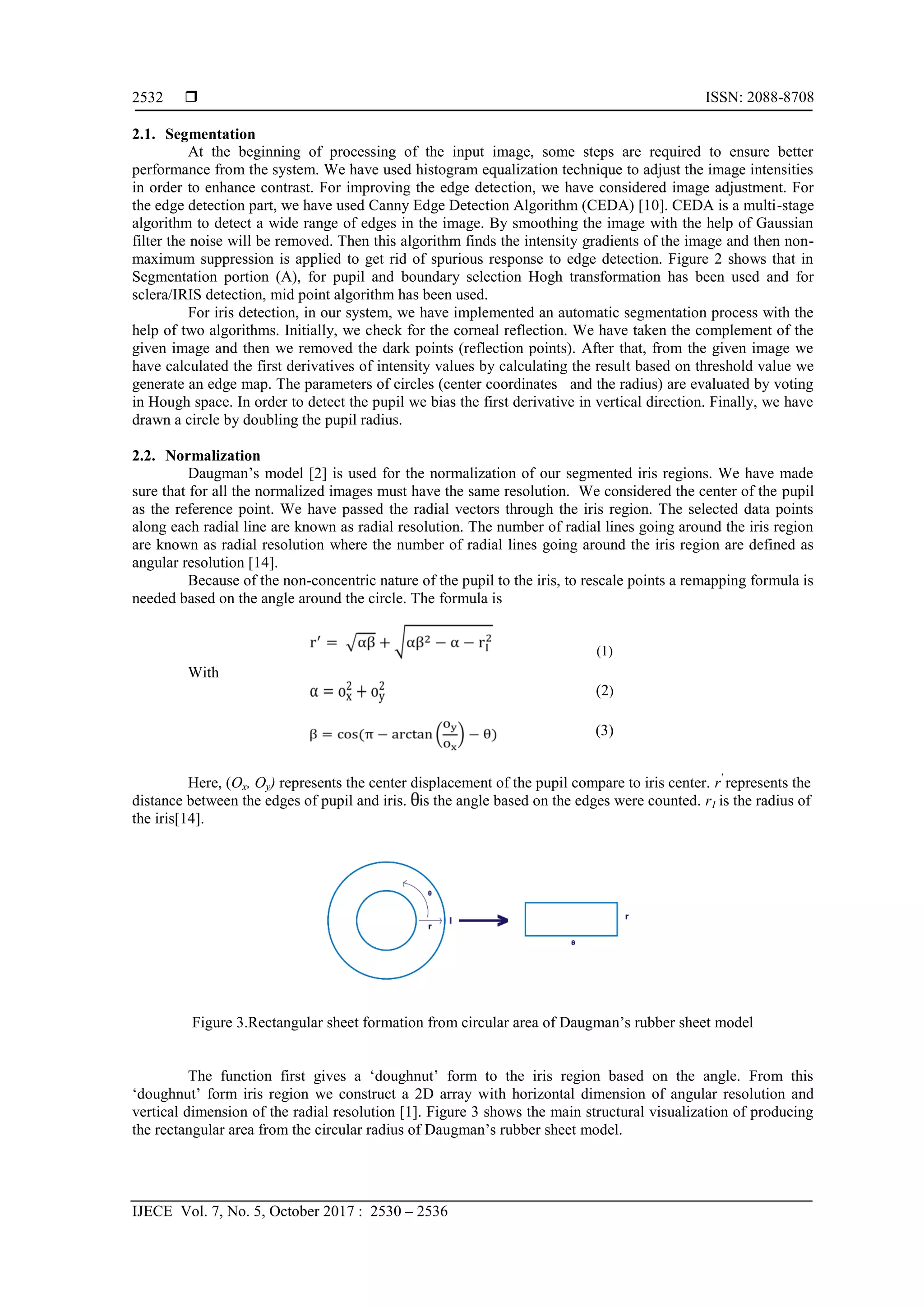 A New Approach of Iris Detection and Recognition | PDF