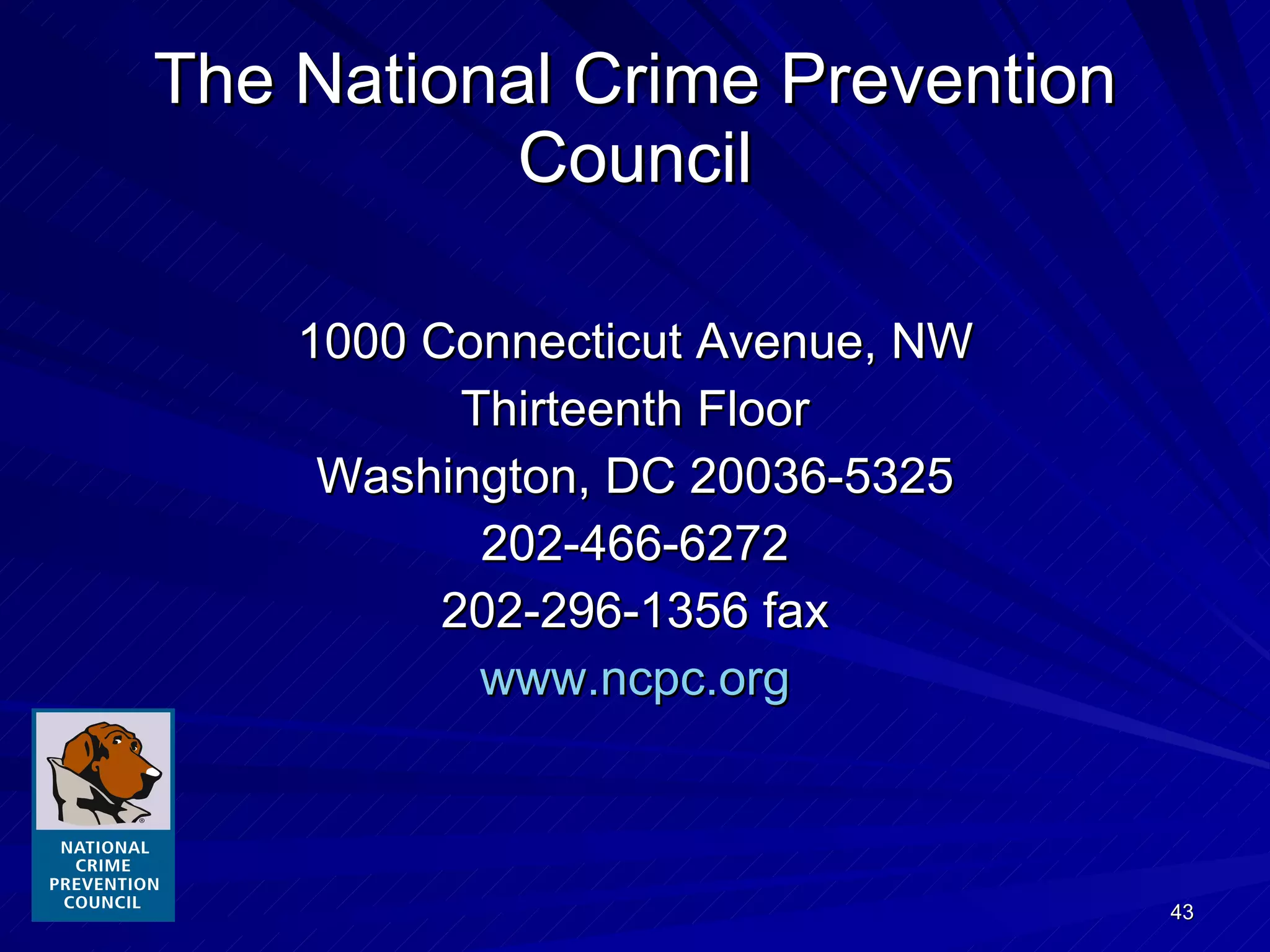 Curated visual reference: Visual Reference: Crime Prevention History And Theory