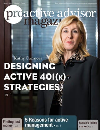 Kathy Connors – Proactive Advisor Magazine – Volume 2, Issue 4