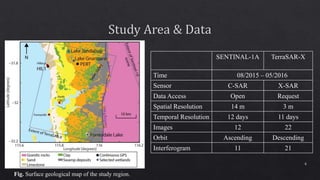 Using Sentinel-1 with InSAR Land Subsidence Presentor Minh | PPTX