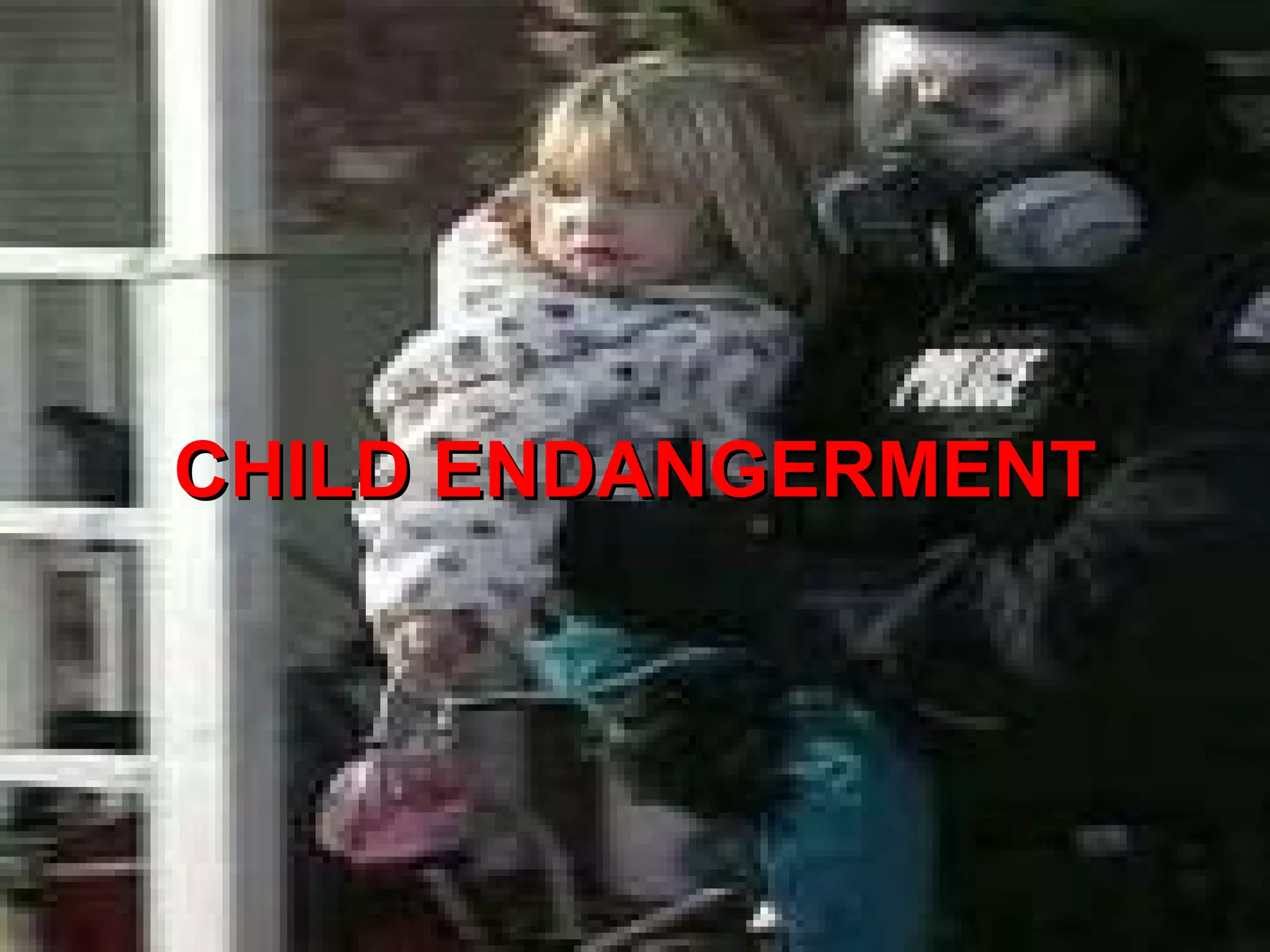 CHILD ENDANGERMENT 