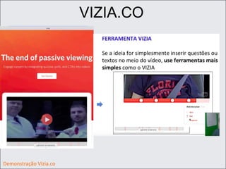 VIZIA.CO
Demonstração Vizia.co
 