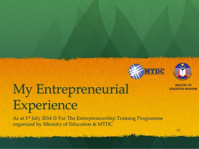 Self reflection presentation picture