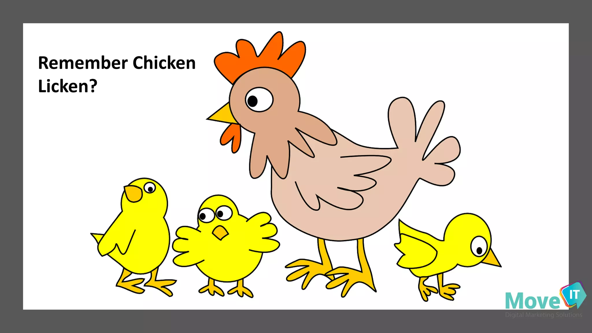 Remember&Chicken&
Licken?
 