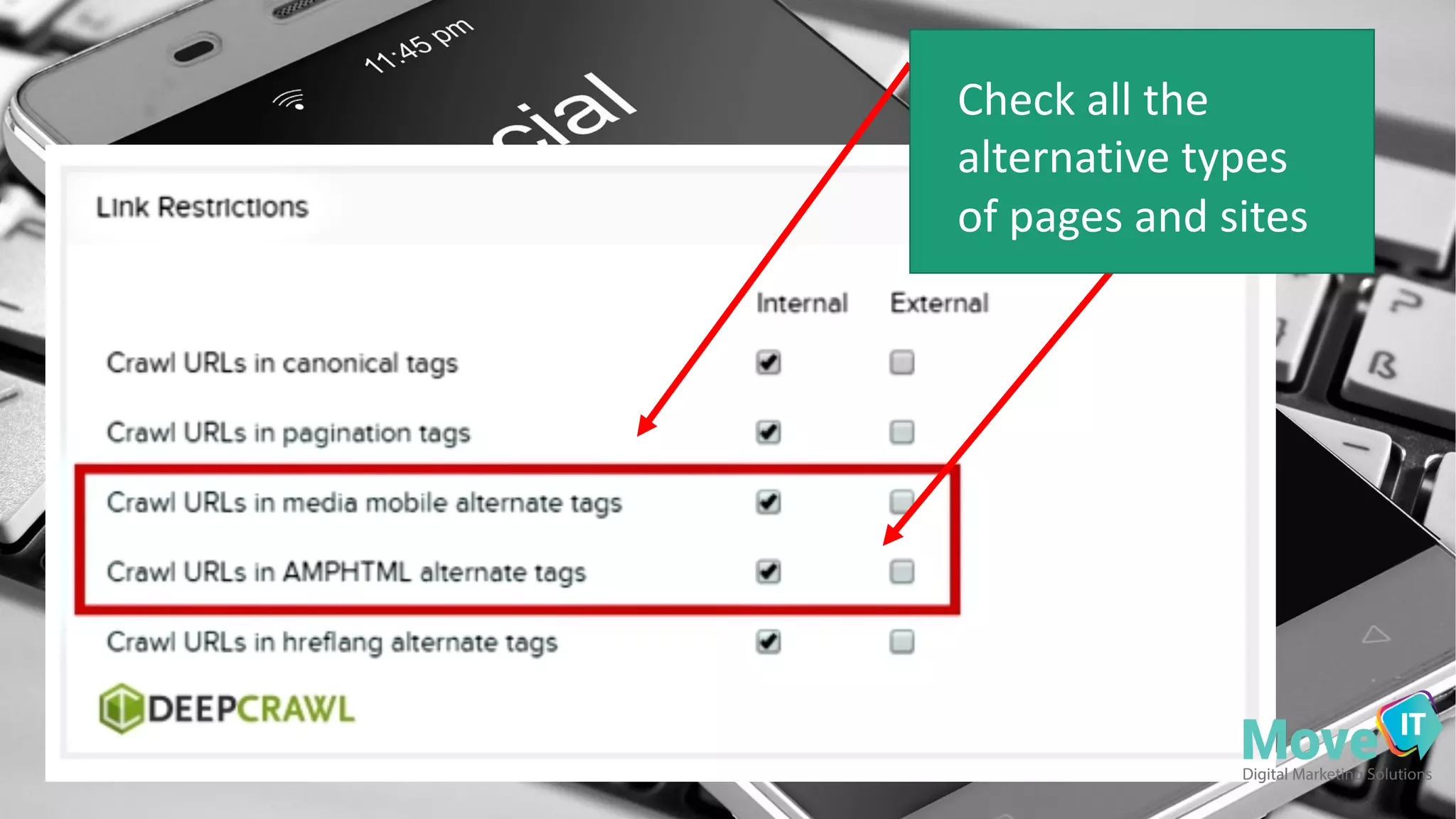 Check&all&the&
alternative&types&
of&pages&and&sites
 