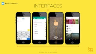 #BaBreakfast
Be Angels - 2016 - All rights reserved
INTERFACES
#2
 