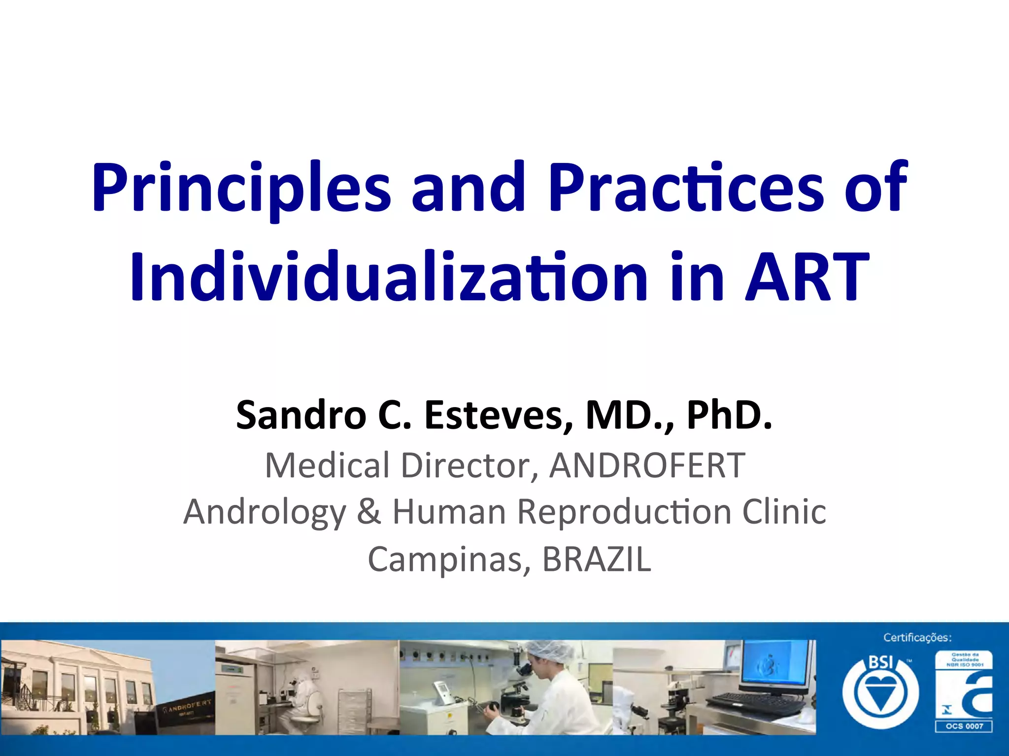 Principles and Practices of Individualization in ART | PDF