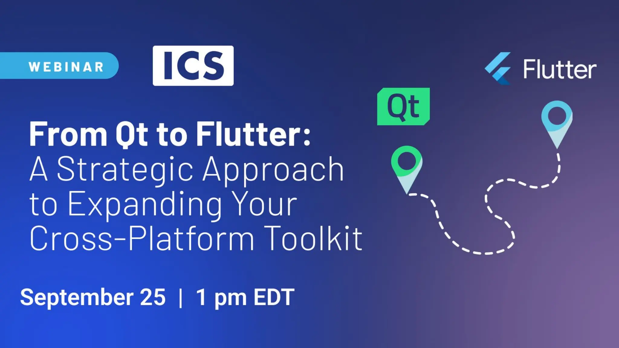 From Qt
to
Flutter:
A Strategic Approach to Expanding Your
Cross-Platform Toolkit
1
 