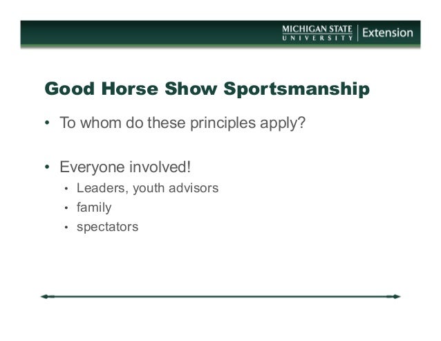 the principles of the sportsmanship and the fairness of the game sportsmanship essay