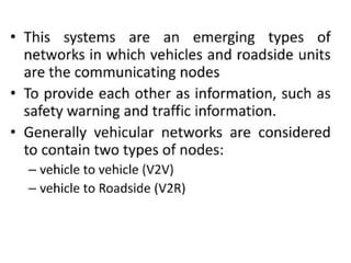 V2V Communication.pptx for the subject IOT