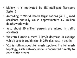 V2V Communication.pptx for the subject IOT