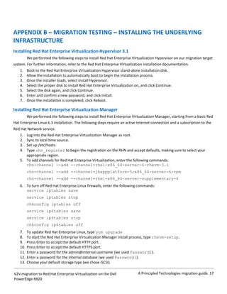 V2V migration to Red Hat Enterprise Virtualization on the Dell ...