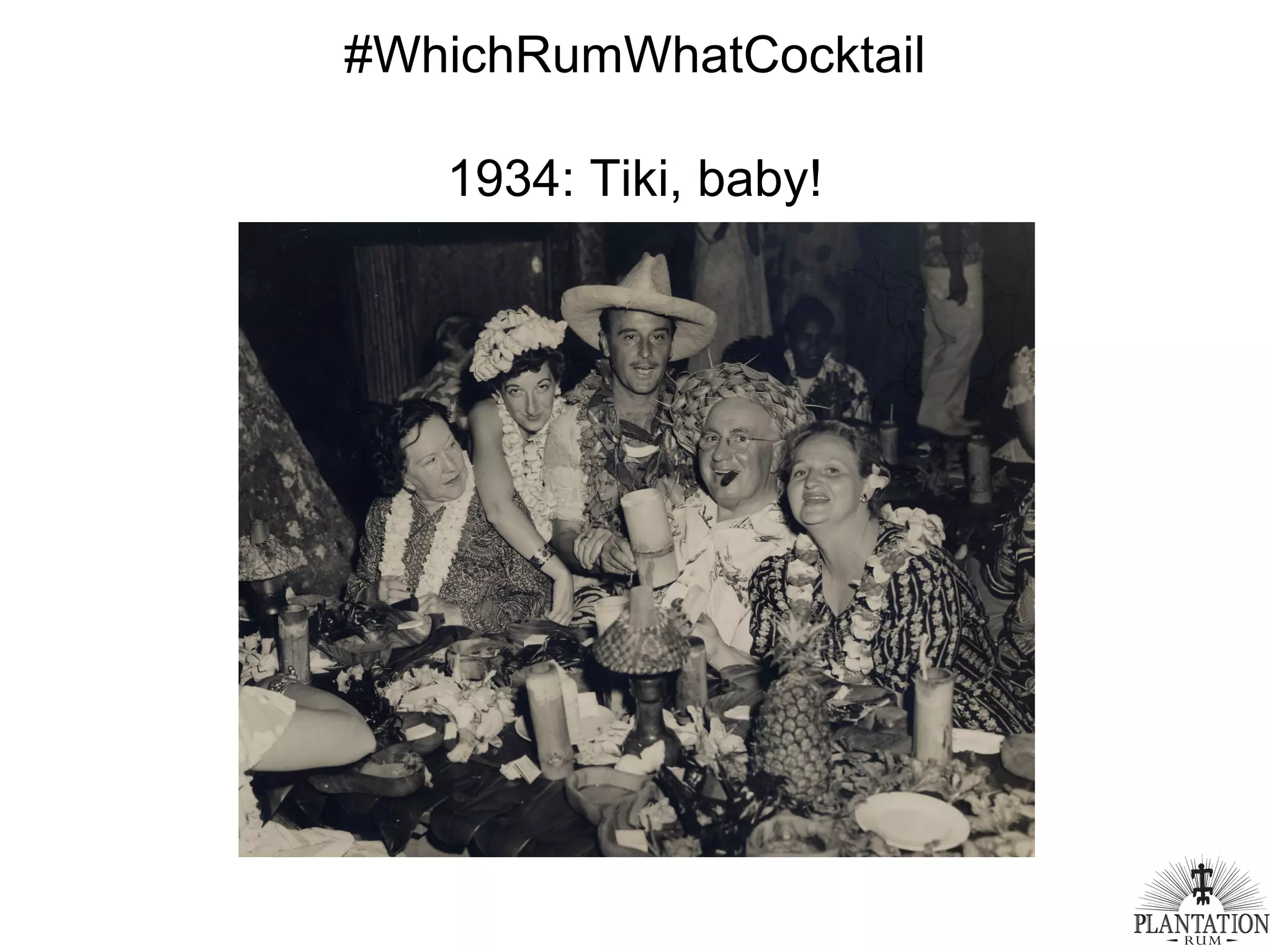 #WhichRumWhatCocktail
1934: Tiki, baby!
 