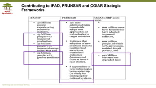 Applying the research in development approach to scale ecosystem restoration