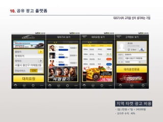 10. 공유 광고 플랫폼
 