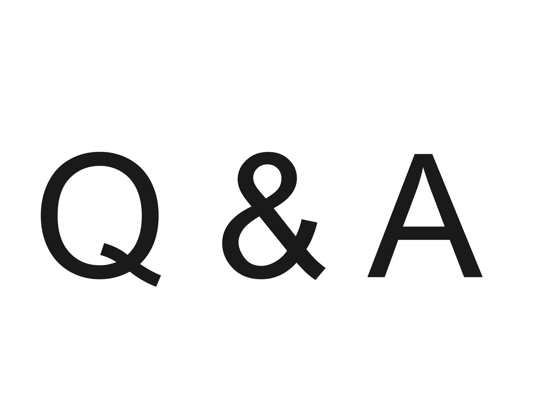 Q & A
 