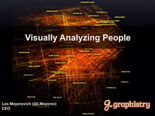 Visually Analyzing People
Leo Meyerovich (@LMeyerov)
CEO 1
 