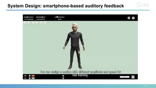 System Design: smartphone-based auditory feedback
14
 