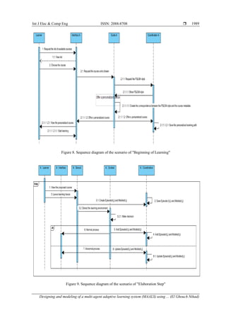Designing and modeling of a multi-agent adaptive learning system (MAALS ...