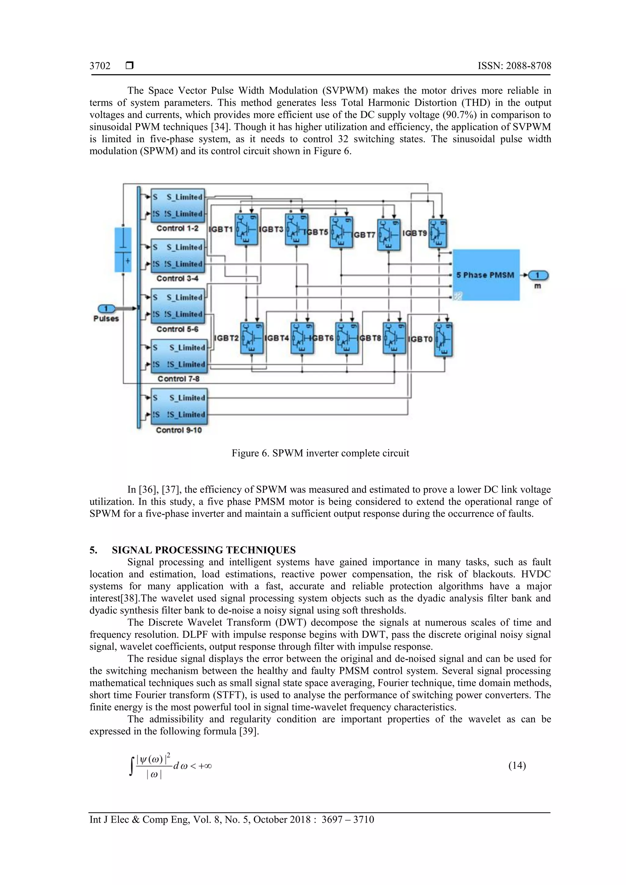 Computer Simulation of PMSM Motor with Five Phase Inverter Control ...