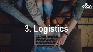 3. Logistics
44
 