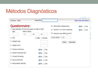 Métodos Diagnósticos
 