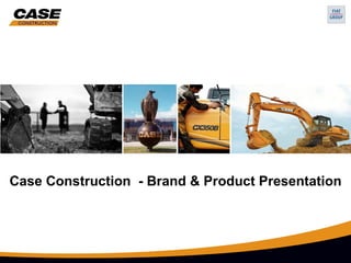 Case Construction - Brand & Product Presentation




                                            1
 