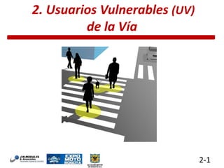 2. Usuarios Vulnerables (UV)
de la Vía

2-1

 