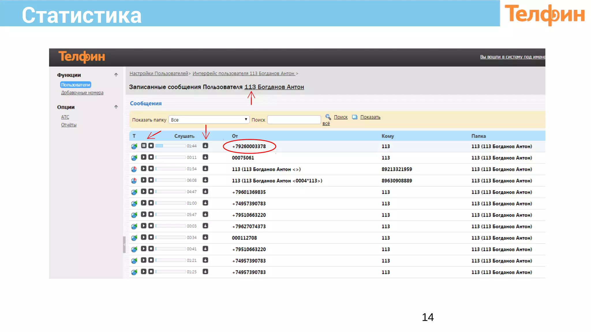 14
Статистика
 