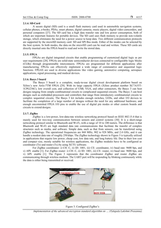 Implementation of the advanced encryption standard algorithm on an FPGA ...
