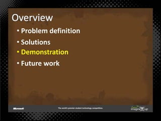 Our World TodayPreventionReduceReuseRecycleEnergy RecoveryDisposal