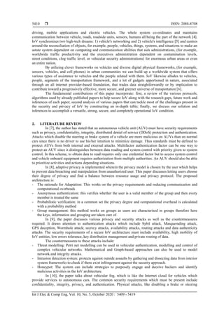 A survey on security and privacy issues in IoV | PDF