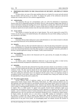 A survey on security and privacy issues in IoV | PDF
