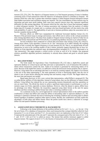 Postdiffset Algorithm in Rare Pattern: An Implementation via Benchmark ... image.