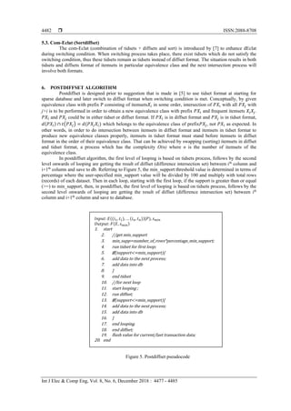 Postdiffset Algorithm in Rare Pattern: An Implementation via Benchmark ...