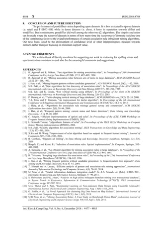 Postdiffset Algorithm in Rare Pattern: An Implementation via Benchmark ...