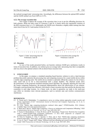 Time and resource constrained offloading with multi-task in a mobile ...