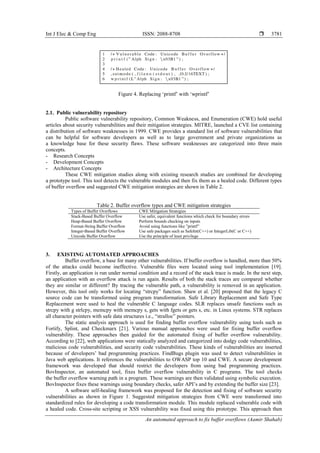 An automated approach to fix buffer overflows | PDF | Free Download image.