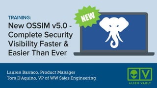 What’s new in AlienVault OSSIM v5.0?
 