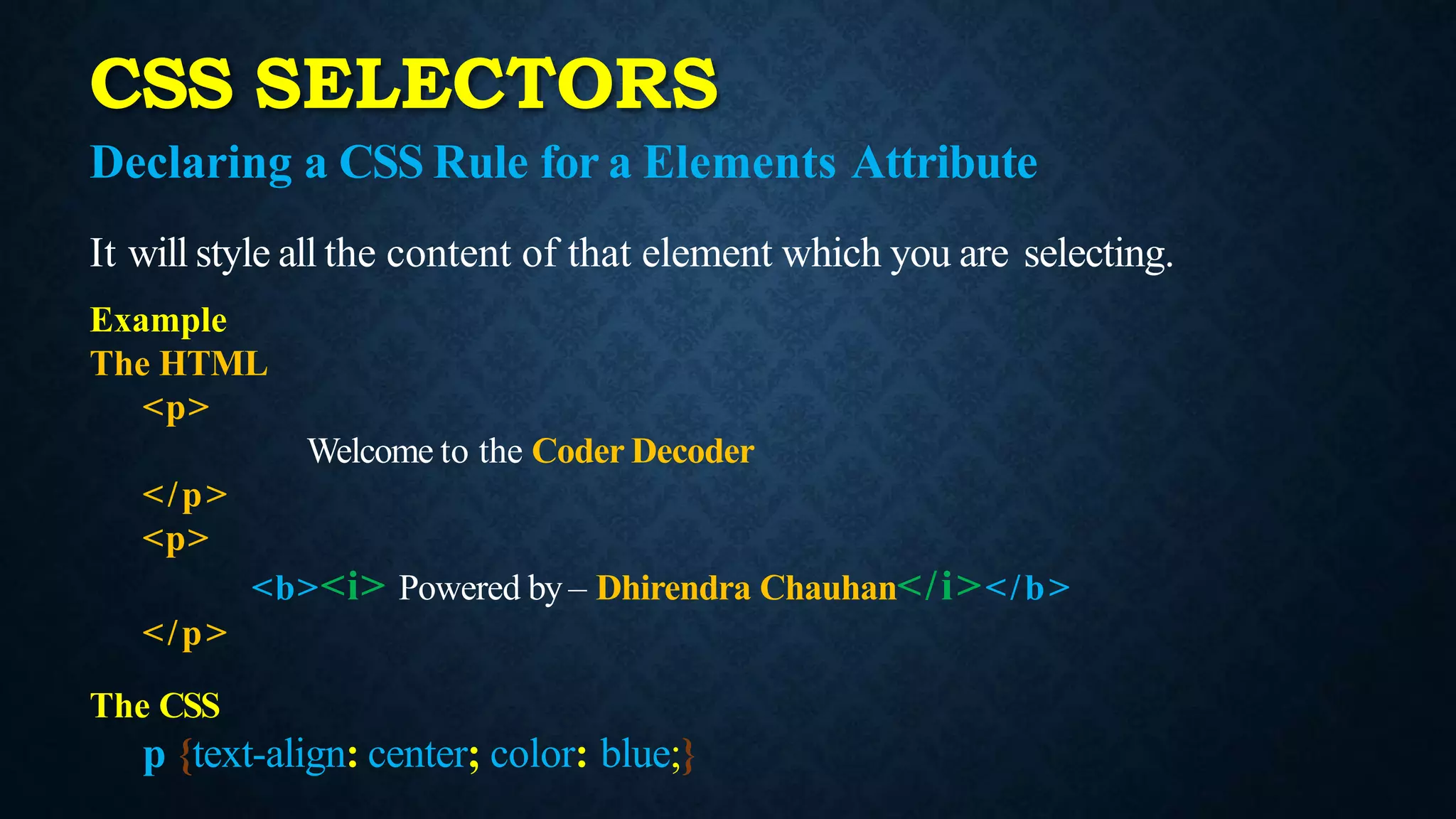 html-css | PPTX | Web Development | Internet