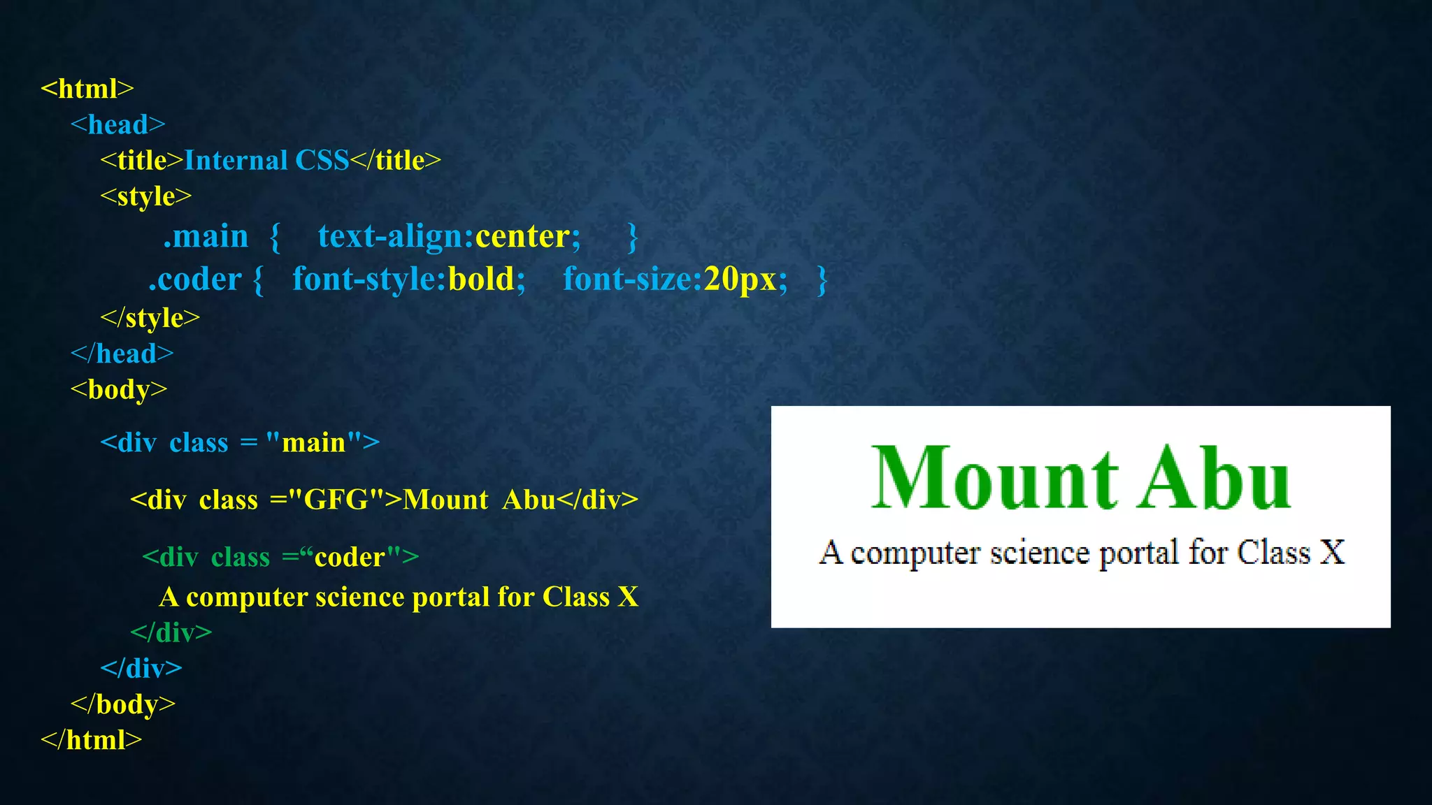 html-css | PPTX | Web Development | Internet
