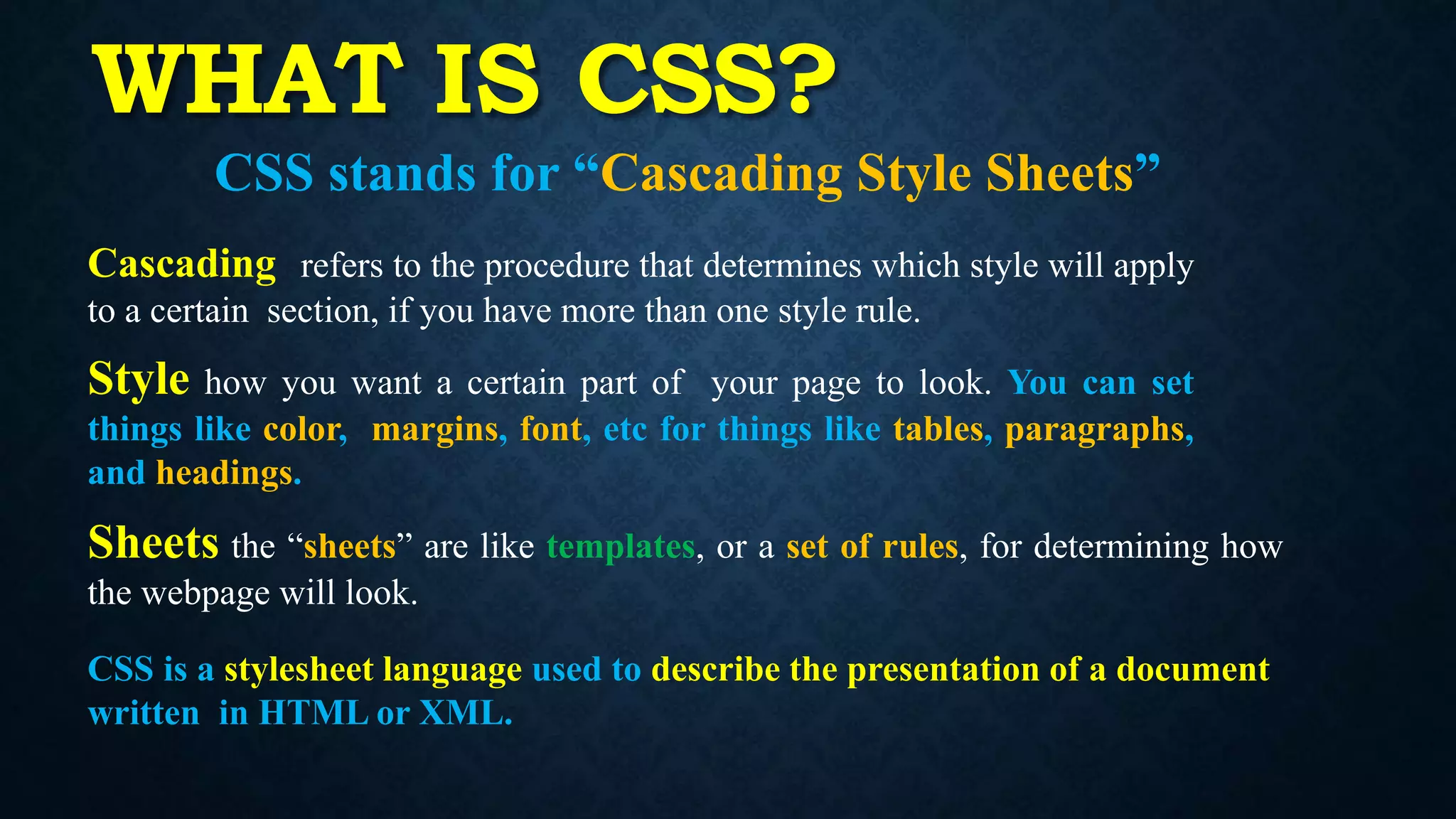 html-css | PPTX | Web Development | Internet
