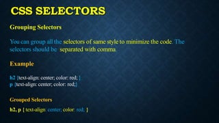html-css | PPTX | Web Development | Internet