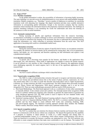 A prior case study of natural language processing on different domain | PDF