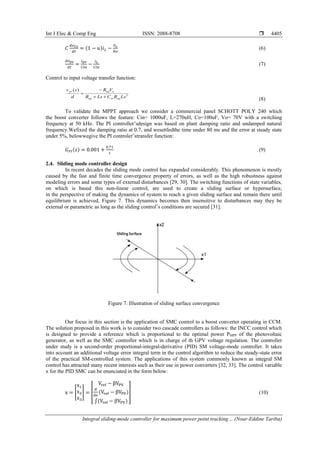 Integral sliding-mode controller for maximum power point tracking in ...